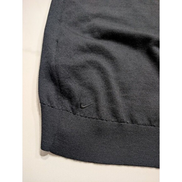 Nike Every Stitch Considered ESC Long Sleeve Knit Polo Black DV7462-010 Medium - Picture 7 of 11